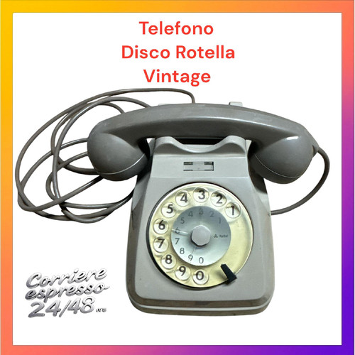 Telefono fisso vintage - vintage, disco