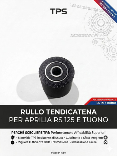 Rotella rullo tendicatena - rullo,