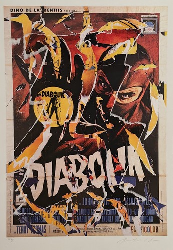 Mimmo rotella diabolik - mimmo, rotella,