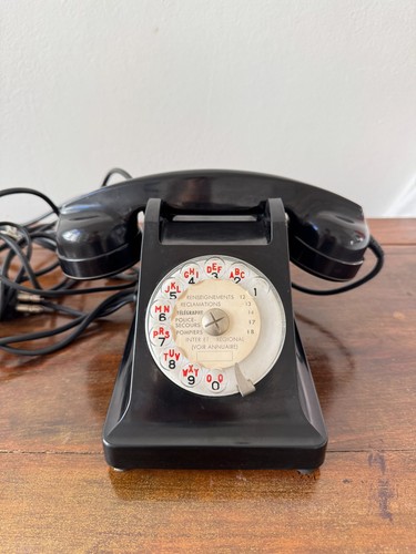 Telefono vintage rotella - vintage, a