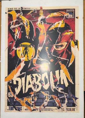 Mimmo rotella diabolik - rotella,