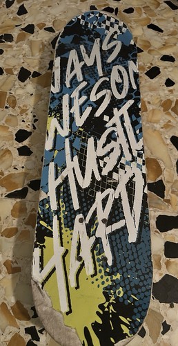 James huest skateboard - huest,