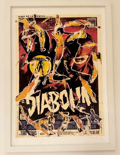 Mimmo rotella diabolik - mimmo,
