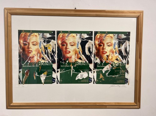 Mimmo rotella seridecollage - -,