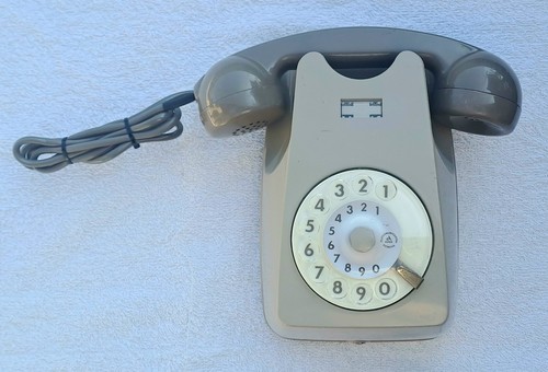 Telefono vintage bigrigio - vintage, da