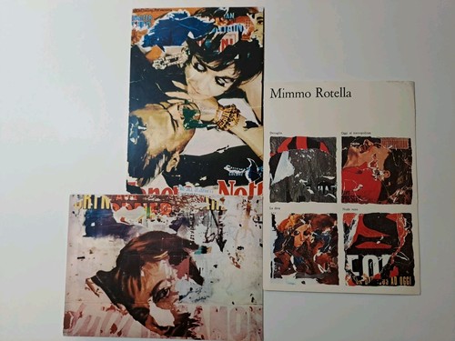 Mimmo rotella decollage - mimmo,