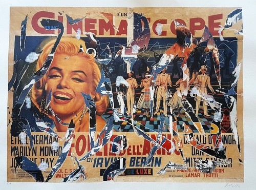 Mimmo rotella 100x70 - mimmo, cm