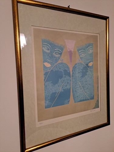 Mimmo rotella litografia - mimmo,